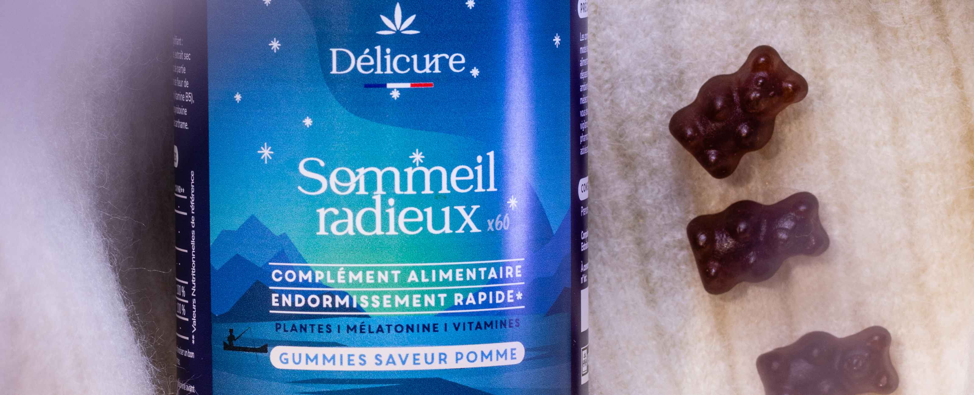 Tout savoir sur les gummies sommeil de Délicure.