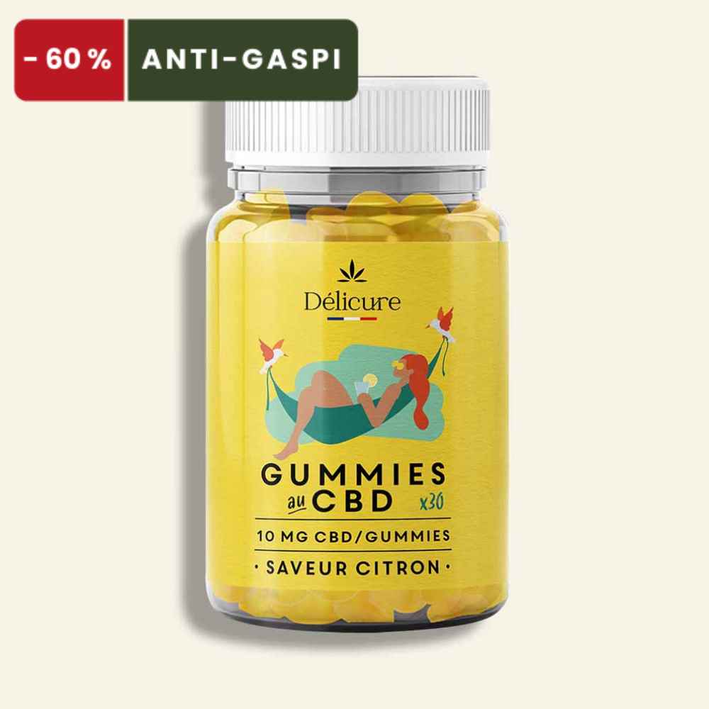 Gummies CBD vitamines 30 gummies - Delicure France