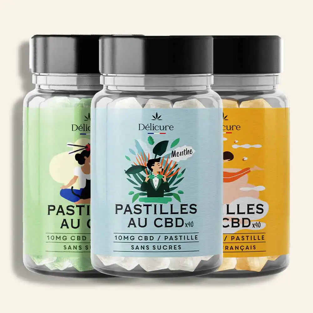 Pack Bonbons CBD 1200 MG - Délicure