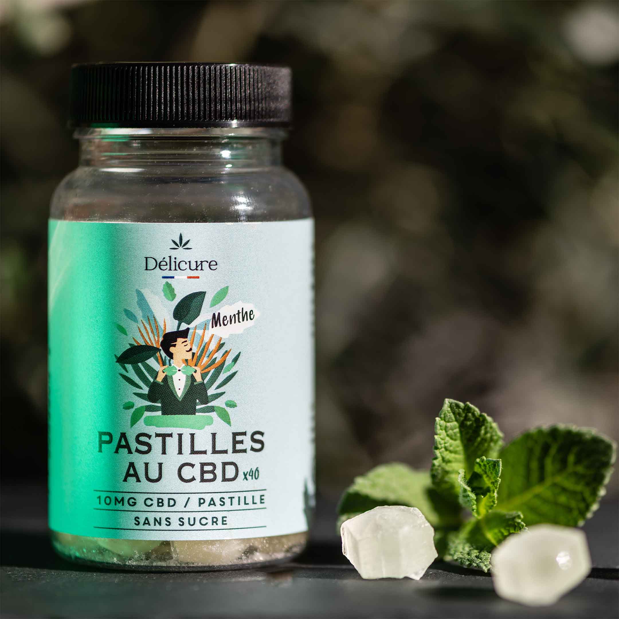 CBD 1200 MG Confezione di caramelle - Delicure France