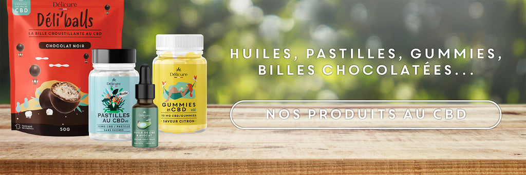 Goûtez à la sérénité avec nos délicieux produits au CBD !