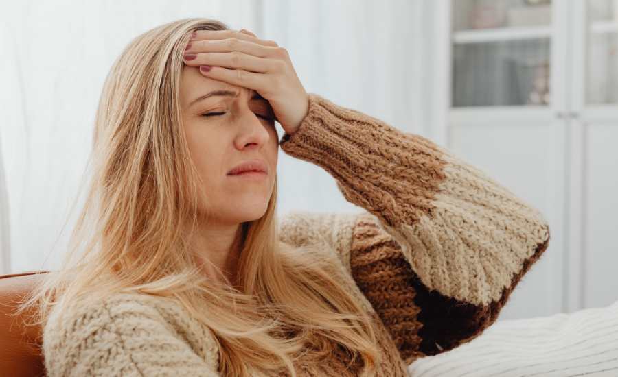 Tension headaches are oppressive pain, migraines are throbbing pain, and cluster headaches are intense pain around the eye.