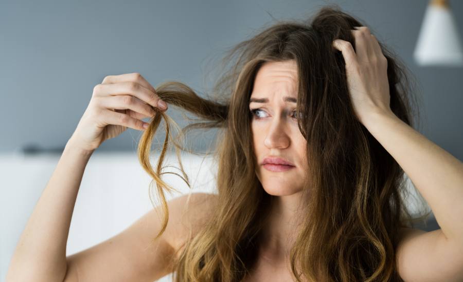 Causes of dry and damaged hair